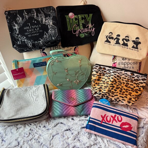 Handbags - Cosmetic Bag Bundle - 9 bags